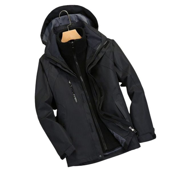 Manteau Chaud Wantdo Femme - Duffle Coat Polaire, Capuche Amovible, Style Militaire