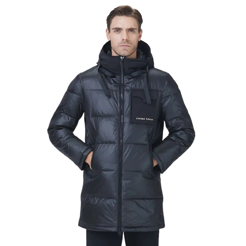Veste De Ski Homme Imperméable Et Coupe-vent - Isolation Chaude, Multi-poches, Capuche Amovible - Pour Plein Air Hiver